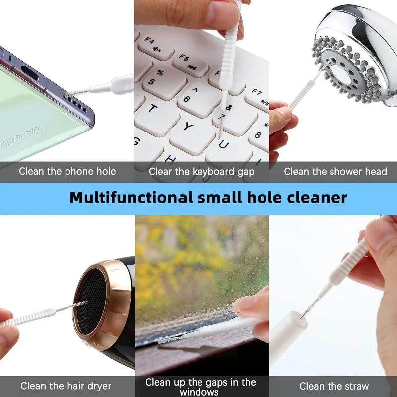 Bathroom Shower Head Cleaning Brush Washing Anti-clogging Small Brush Pore Gap Cleaning Brush For Kitchen Toilet Phone Hole