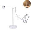 Balance Art Sculpture Interactive Kinetic Decoration Surfing Figure Skier Balancing Tabletop Figurine for Stress Relief Home Office Desk Shelf