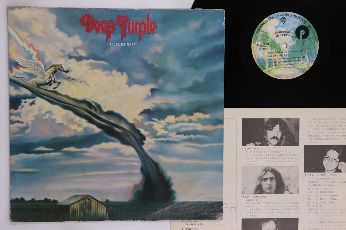 

LP Пластинка DEEP PURPLE Stormbringer P10110W WARNER BROS 1974 Япония Рок Б/У