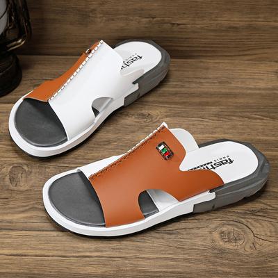 Mode Heißer Verkauf Herren Hausschuhe Gemischte Farbe Sommer Draußen Sandalen Strand Herren Hausschuhe Rutschfest Lässige Pantoletten Herrenschuhe Große Größe 39-47