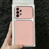 Premium Executive Leather Case for Samsung Galaxy A73 5G A53 A52 4G/5G A52S A33 A32 4G A23 A13 Large Window Lens Protector Cover