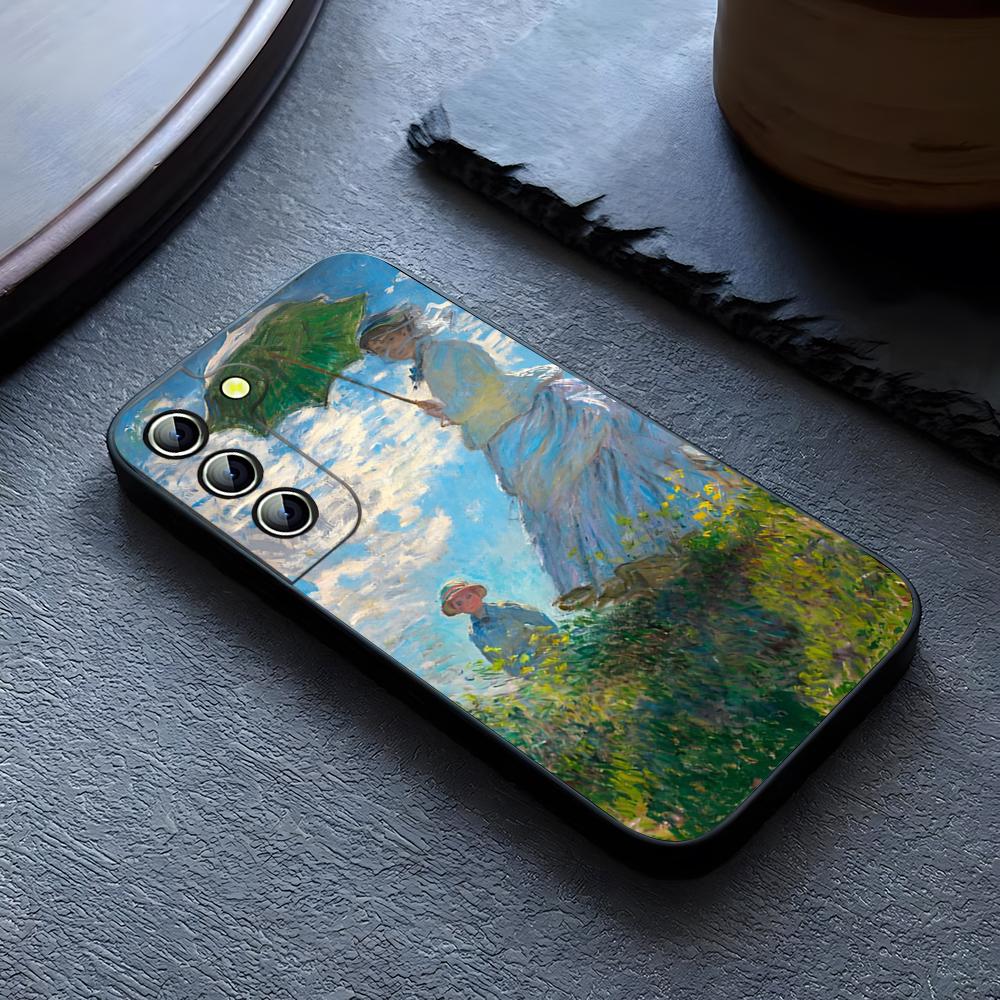 

Claude Monet Impressionist Art Phone Case For Samsung Galaxy S26 S24 S23 S22 S25 S21 S20 Ultra Fe Plus A54 A24 A55 A53 Coque Galaxy S25 Plus