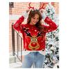 New Women's Jacquard Casual Sweater, Lazy Sweater, Christmas Autumn/Winter Women's Knitted Sweater Ropa Mujer Tendencia