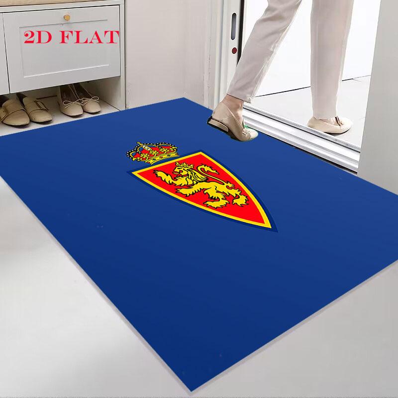 Real Zaragoza POSTER Carpet Rug for Living Room Bedroom Home Sofa Decoration,Kids Play Nonslip Floor Mat