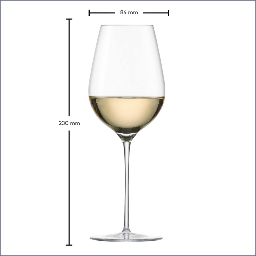 [Officially Imported] ZWIESEL Enoteca Wine Glass, 415ml, Chardonnay, Handmade, Clear, 122084 (Formerly Product Number 109597)