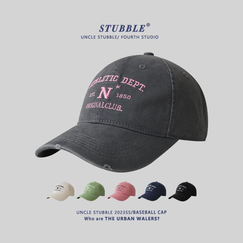 Wide and deepen baseball caps are versatile for men and women, suitable for big faces and small faces, soft top sunshade peaked caps