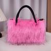 2025 Fall/Winter Women's Plush Faux Fur Crossbody Shoulder Bag