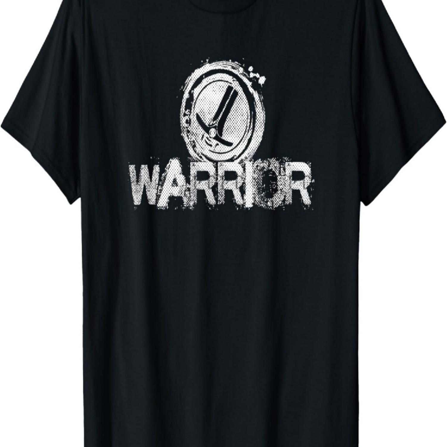Wow Warrior Role Playing Gamer T-Shirt(3) S чёрный