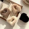 1/2/3Pcs Plush Heart Hair Clips For Women Autumn Winter Fur Hair Crab Clip Elegant Shark Hair Claws Headwear Hair Accessories