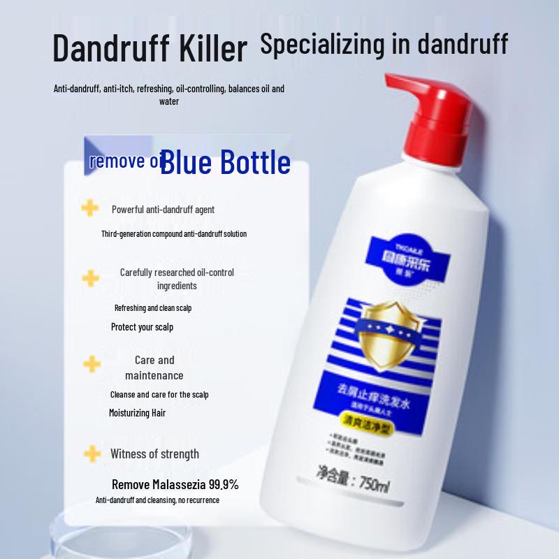 Selsun Blue Anti-Dandruff Shampoo Combo Pack (Silky Smooth + Refreshing Clean)