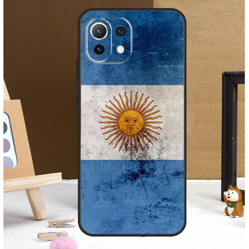 Argentina Flag Case For POCO X6 Pro M6 X5 X3 Pro M5s F3 F5 Xiaomi 14 13 Ultra 12 Lite 11T 12T 13T Pro Cover