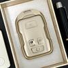GMC Silverado Car Key Cover: TPU Full Coverage with Aluminum Alloy Buckle
