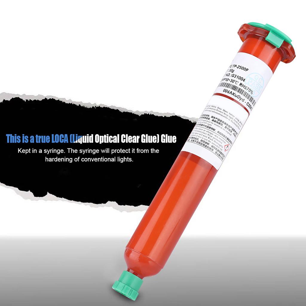 UV Glue LOCA Optical Glue TP2500F 50g for Phone Sansung Glass Lens LCD Repair