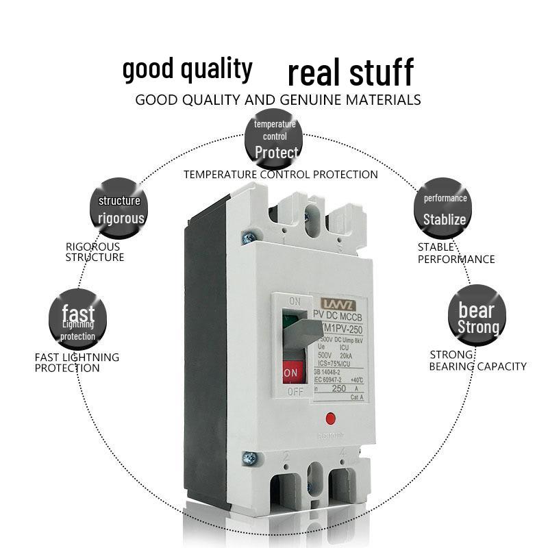 Photovoltaic DC Circuit Breaker 1000V Solar Protector Switch