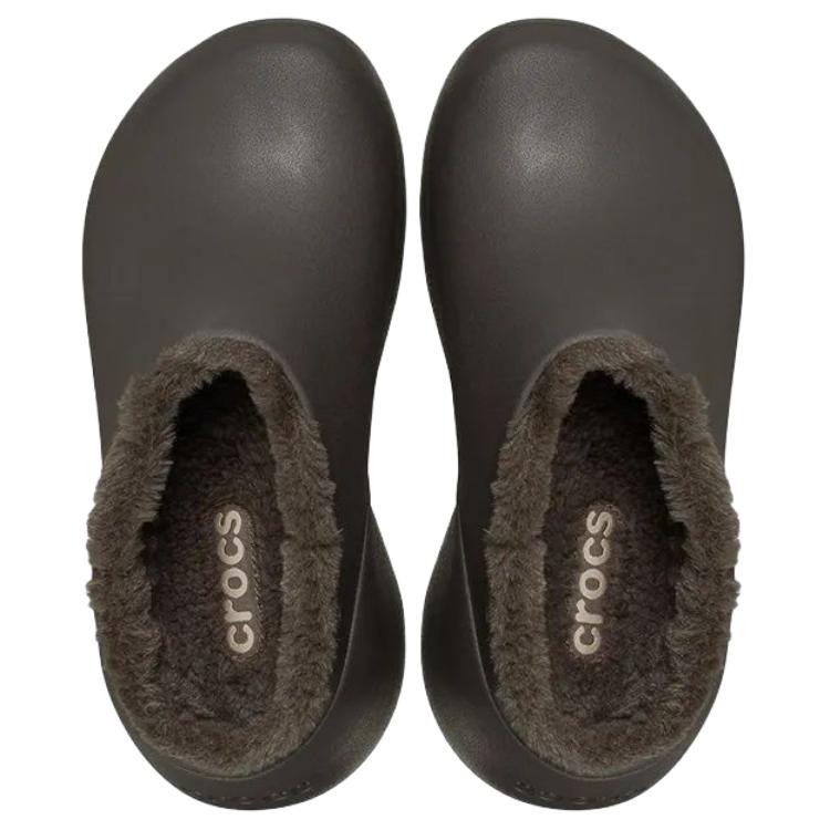 Crocs Hydra Clog Lined Espresso Men Sneakers Brown 211454-206