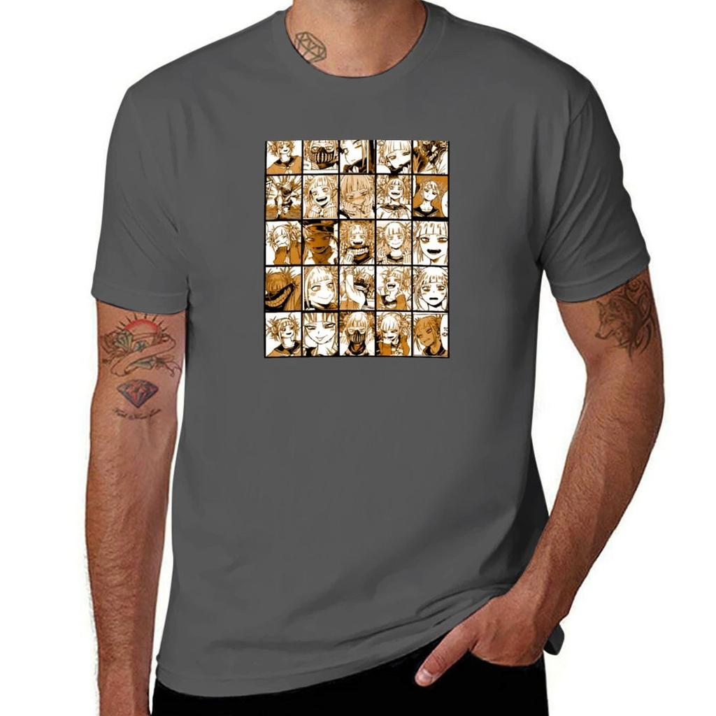 Himiko Toga Collage Tshirt Printed T Shirts For Unisex Cotton Tshirt 100 Tshirt