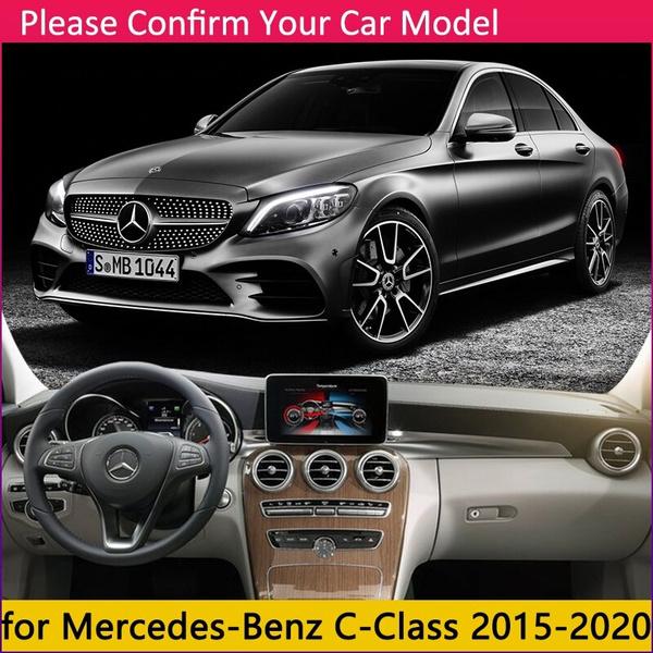 for  C-Class W205 2015-2020 Anti-Slip Mat Dashboard Pad Sunshade Dashmat Carpet Accessories C-Class C180 C200 C220 C250 C300
