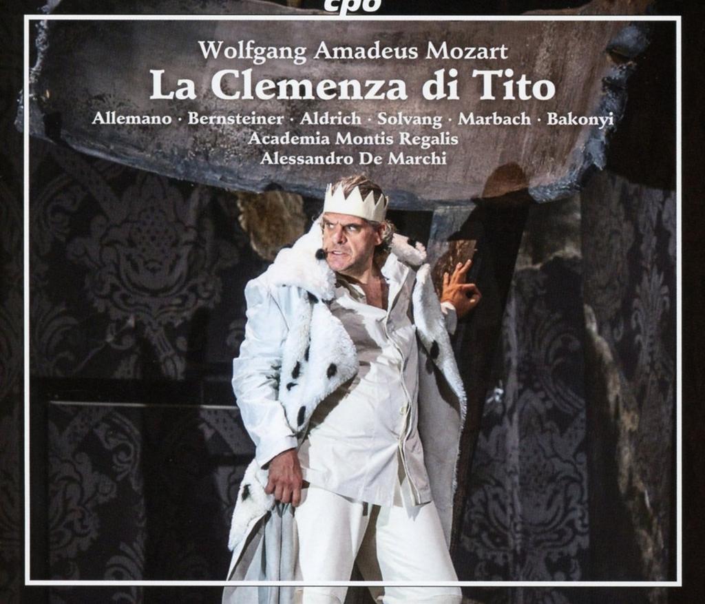 Opera Clemenza Di In 2 Acts New Vienna Mozart "La Tito" (1804 Edition) [2 Discs]