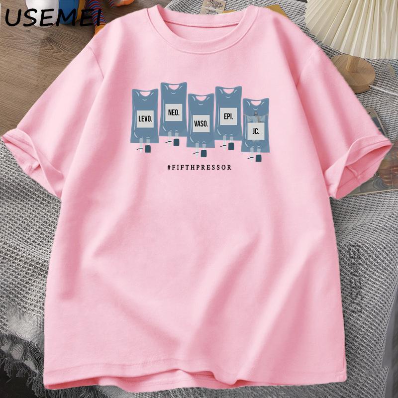 ICU Nurse T Shirt Jesus Christ Tshirt Casual Cotton Short Sleeve Tshirts Unisex Women High Quality Tees Clothing Streetwear