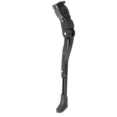 Bicycle Kickstand Adjustable Aluminum Alloy Bike Kick Stand for Mountain Bike Road BicycleBlack