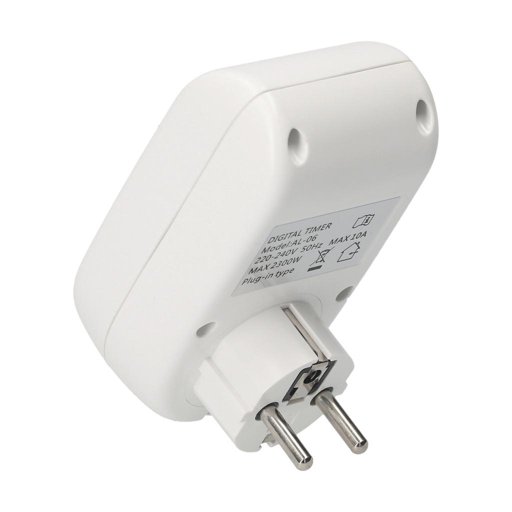 Plug in Digital Timer Switch Weekly Programmable Electrical Timer Outlet 16 Independent ON  OFF Programs for Home