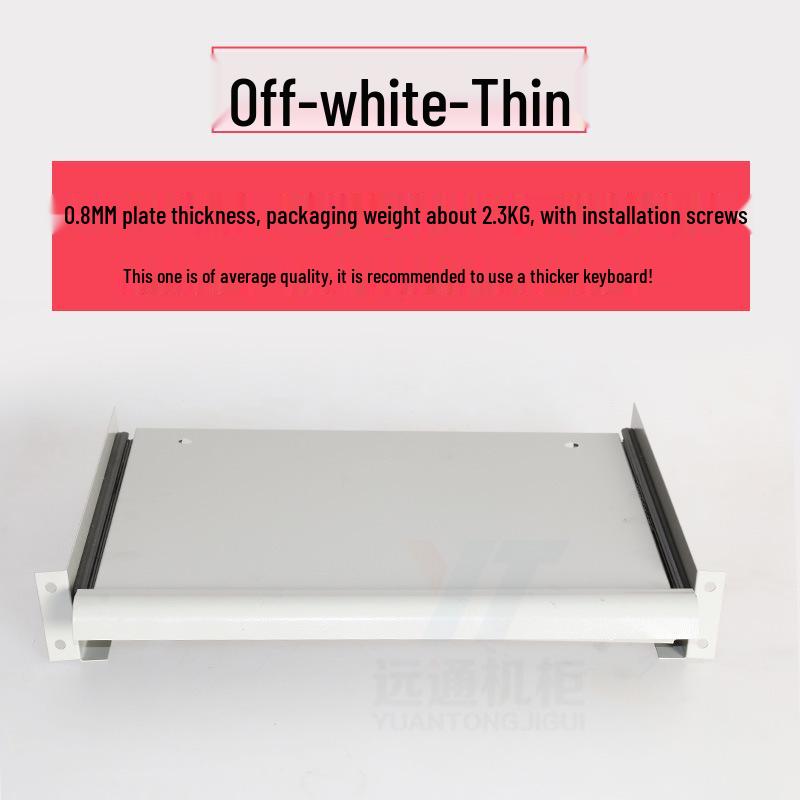 

19-Inch Telescopic Sliding Keyboard Tray Bracket Drawer Recommended Thickened, High Quality