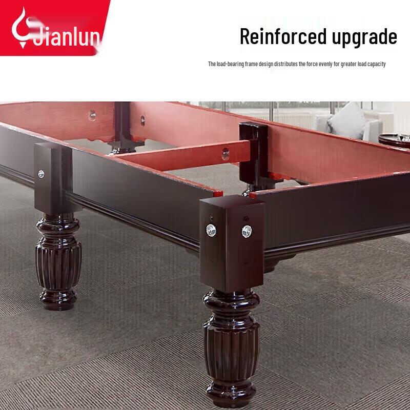 JEEANLEAN Standard 8-Ball Nine-Foot Billiard Table