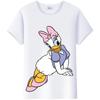 Cartoon Tshirt Mickey Mouse Minnie Tops Friends Y2k Streetwear Blouses Plus Size Clothes 2024 Summer T-shirts Unisex