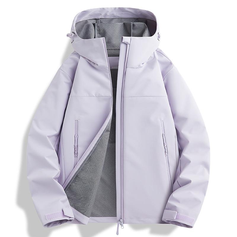 Jacket Windproof Waterproof Loose Men's and Women's Casual Fashion Versatile Mountaineering Couple Jacket Autumn and Winter Outdoor