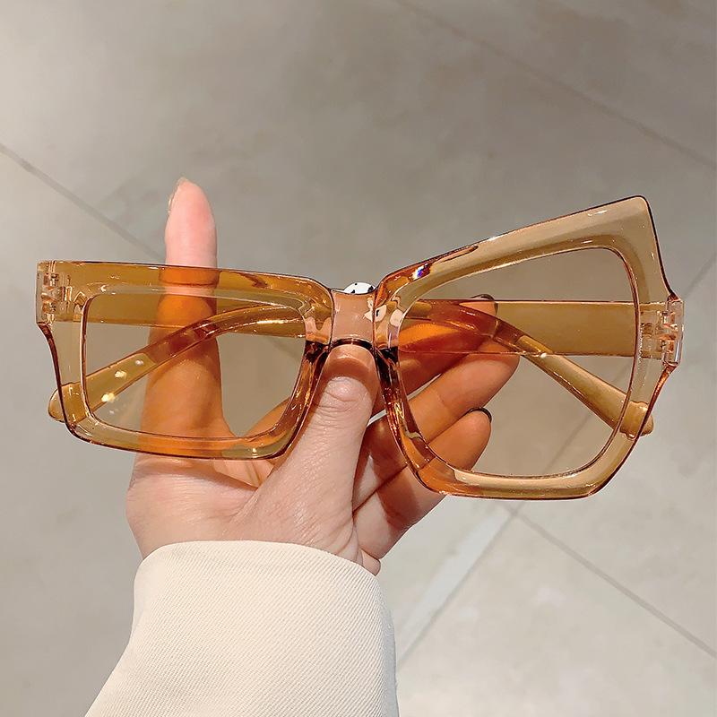 

Винтажные Дизайнерские Солнцезащитные Очки Роскошного Бренда, Забавные Необычные Брови, Женские и Мужские, Солнцезащитные Очки, Тренд, Панк, Большая Рама, Популярные Оттенки