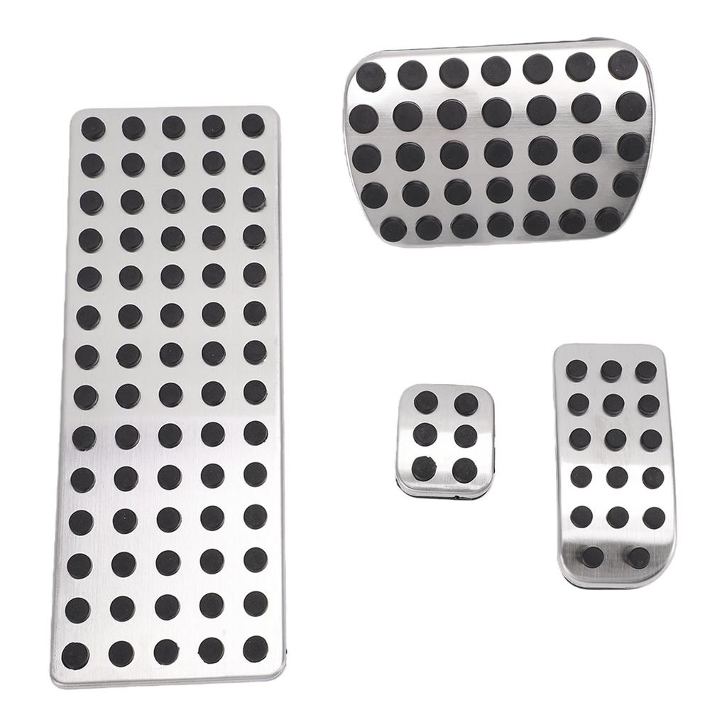 Set de 4 Bucăți Capac de Pedală de Înlocuire pentru Vito W639 W447 2011 2018 Mașină Set de Pad-uri pentru Pedală Antiderapante pentru Accelerator, Frână și Zona de Odihnă