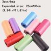 3 Rolls (15 Each)-small Desktop Portable Trash Bag