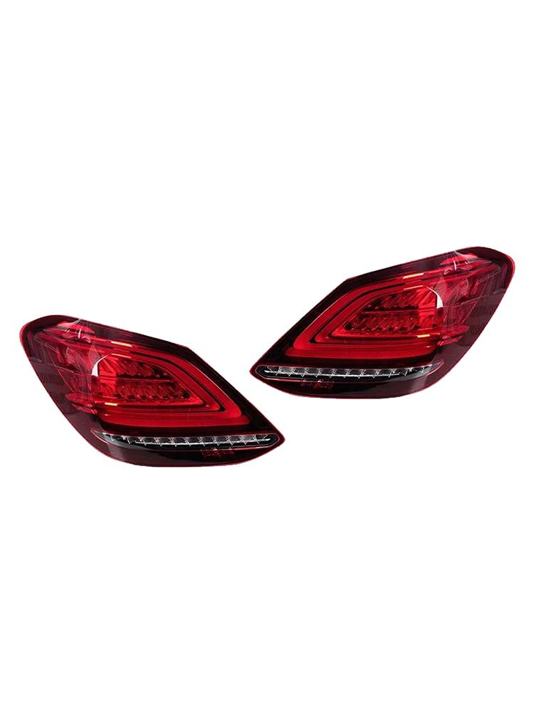Left+Right LED Rear Tail Light Brake Lamp 2059067103 2059067203 For Mercedes C-Class W205 2019-2021