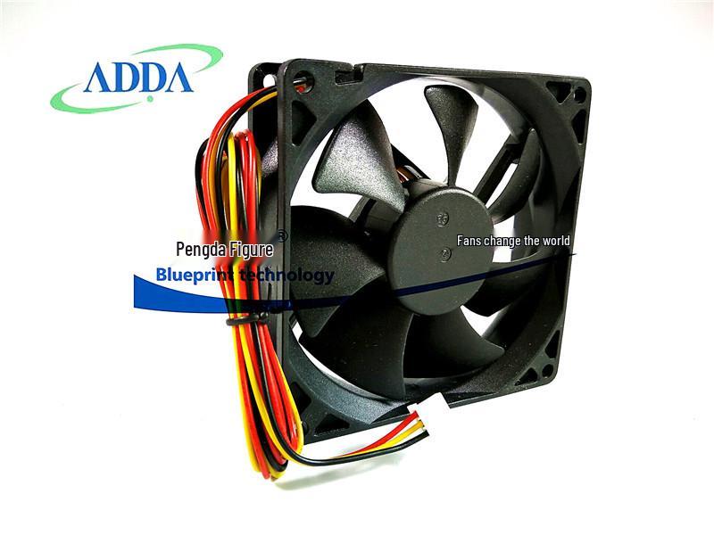 AD0912MB-A72GL 9CM Double Ball Bearing 12V 0.17A Chassis Cooling Fan