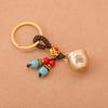 All-brass Mini Baifu Cylinder Bag Keychain Pendant Baifu Cylinder Creative Keychain
