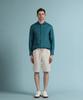 PANICALE Oatmeal Drawstring Linen Shorts (Type B)