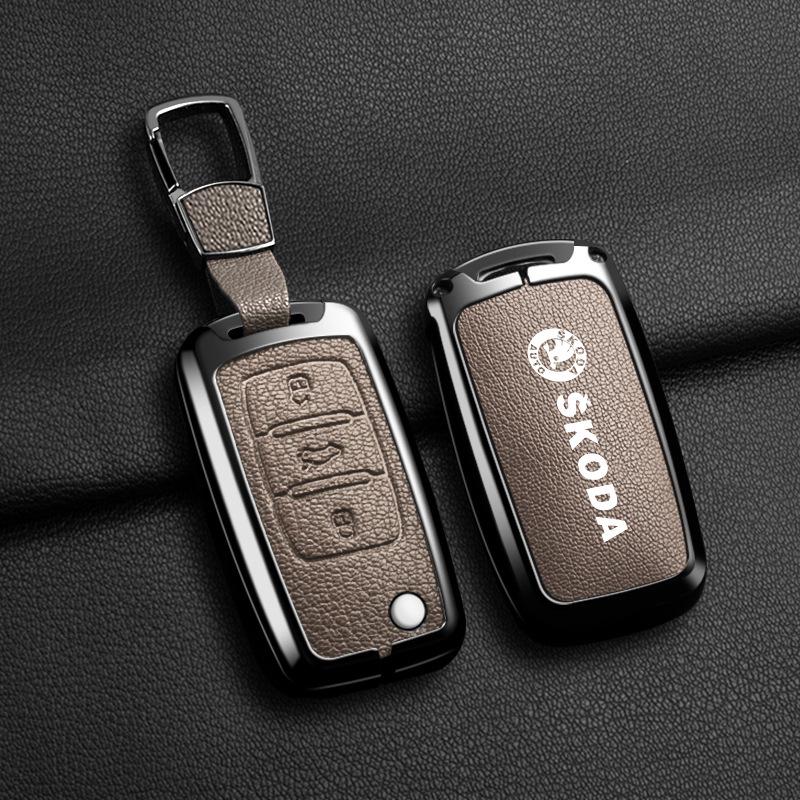 Key Case for SAIC Skoda: Superb Octavia Kodiaq Kamiq Remote Control Holder