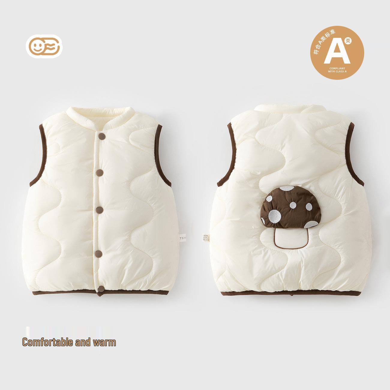 

Теплый хлопковый жилет для малышей и детей - Осенне-зимняя коллекция 73