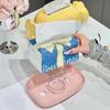 Creative Cartoon Candy Tissue Box Plastic Large Capacity Napkin Holder Decorative Exquisite Paper Container Storage Function