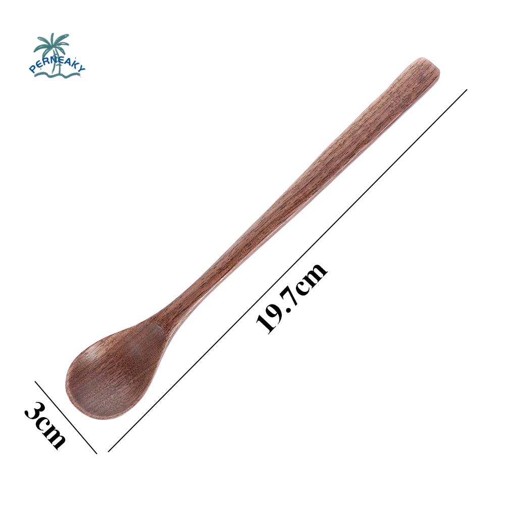 Holz Schwarzwalnuss Geschenk Dessert Rührlöffel Lange Schöpfkelle Suppenlöffel Küchenzubehör Geschirr Reisschaufel