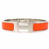 Pristine Bangle Quick HPM Orange Silver Metal Used