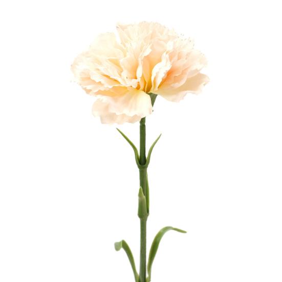 Artificial Carnation Realistic Fake Silk Flower Stem Wedding Party Indoor Outdoor Faux Flower Decoration Mother's Day Teachers' Day Gift