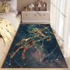 Sagittarius Constellation Celestial Archer Carpet Yoga Living Room Room Decor Children's Crawling Mat Doormat Area Rug