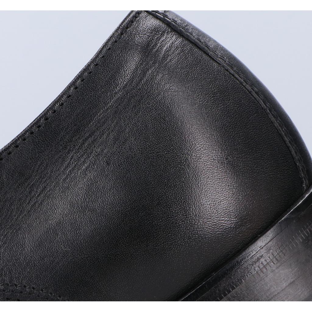 JOHNSTON&MURPHY  Wing tip shoes shoes 8 blackUsed