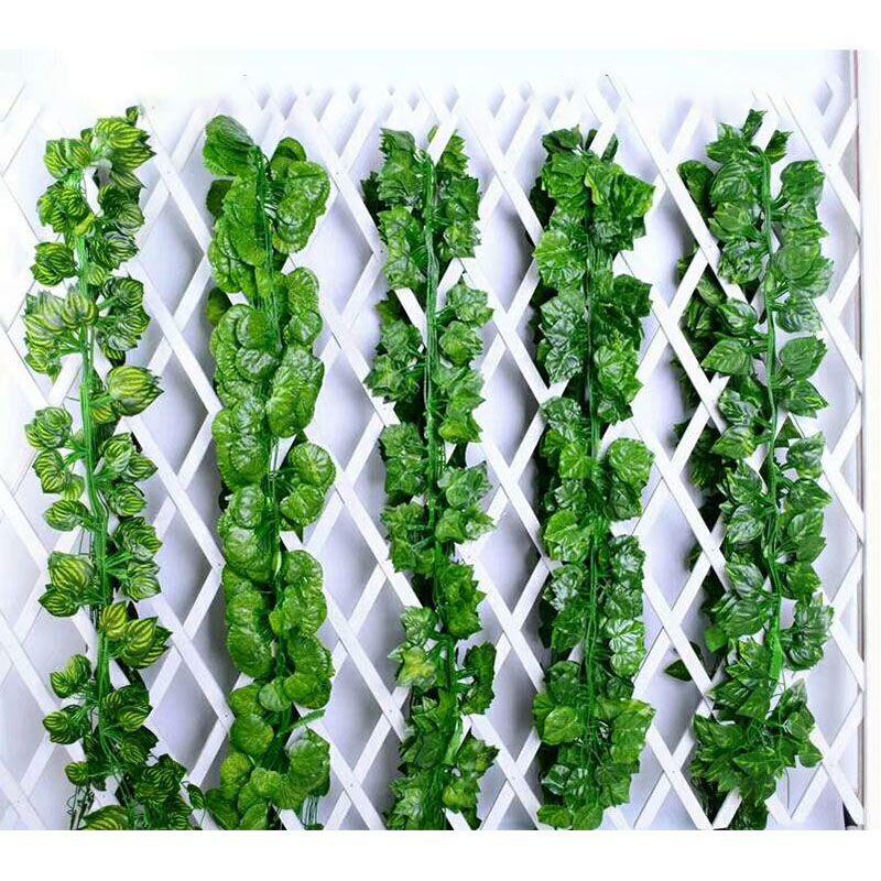 Lush Plant Garland Ivy Decor Plastic Hot Green Home Foliage Flower Leaf Decorations For A Vibrant Ambiance