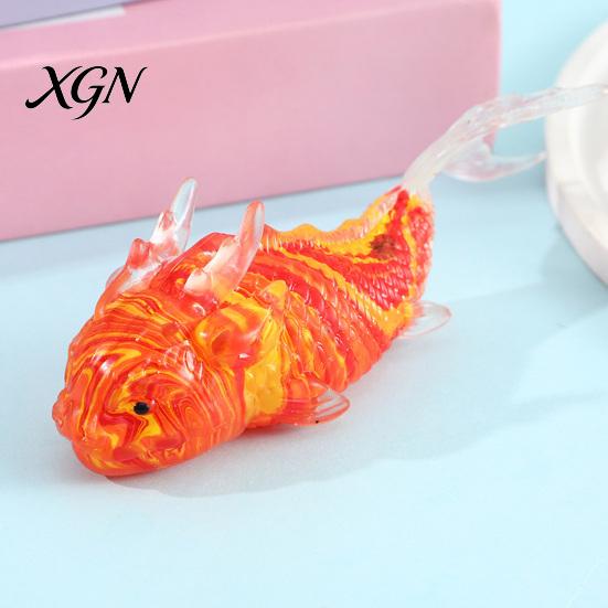 Fish-Shaped Decompression Gadget Fish Squeeze Toy Slow-Rising TPR Fidget for Stress Pinch Ball Relief Cute Kids Adults Soft Elastic