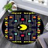 GAME Pac‑Man Pattern Round rug,Carpet Rug for Living Room Bedroom Playroom ,Non-slip Floor Mat,Holiday Gifts and Birthday Gifts.
