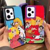 Candy 90s Cartoon Soft Phone Case for Samsung Galaxy S24 S25 FE S26 Edge S23 Ultra S22 Plus S21 + Shockproof Cover Back Shell
