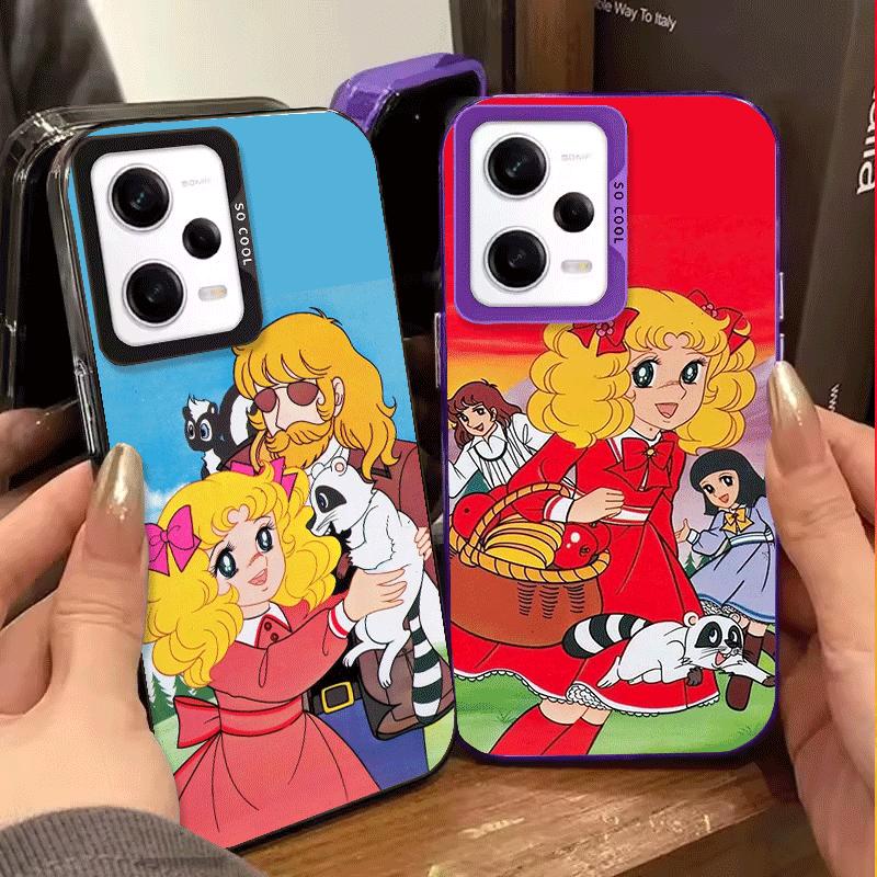 Candy 90s Cartoon Soft Phone Case for Samsung Galaxy S24 S25 FE S26 Edge S23 Ultra S22 Plus S21 + Shockproof Cover Back Shell