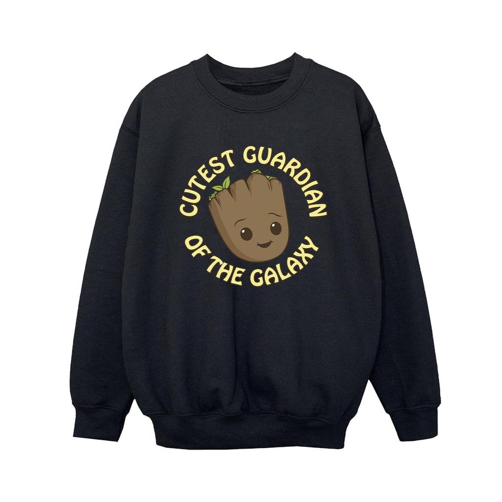 Marvel Boys I Am Groot Cutest Guardian Sweatshirt
